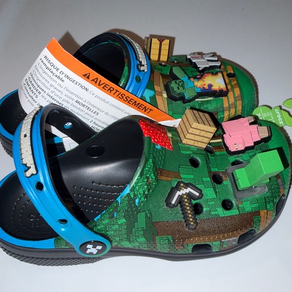 CROCS Minecraft Kids Clogs - Picture 2 of 4